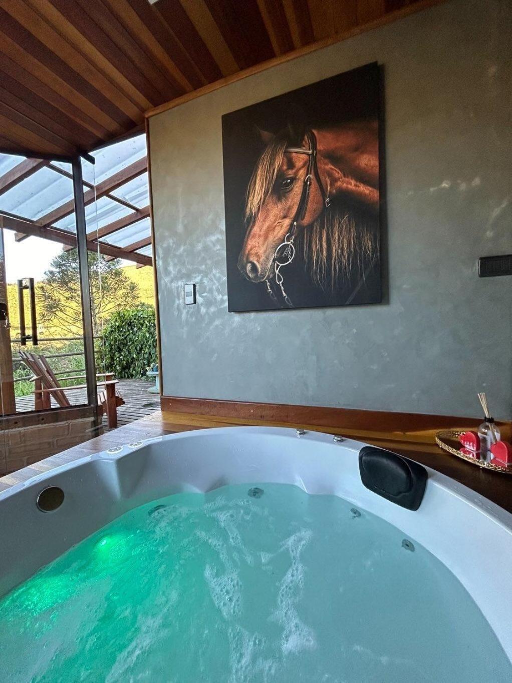 Refugio Horse Villa ซานโต อังตัวนิโอ โด ปิงญัล ภายนอก รูปภาพ